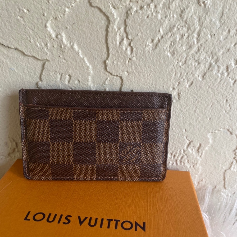 ❤️Louis Vuitton Card Holder Damier Ebene